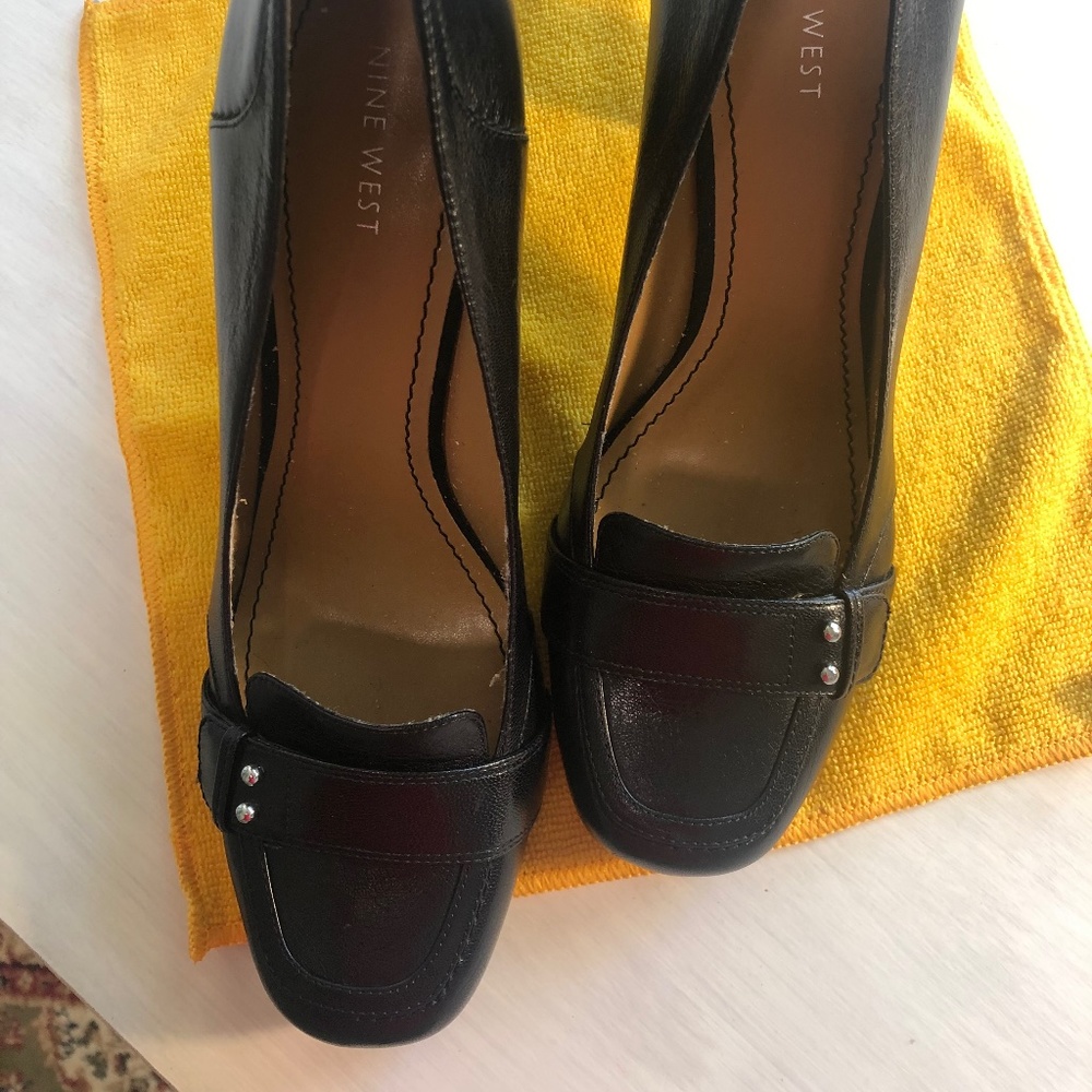 Nine West Black Heels 10